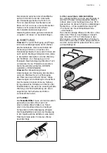 Предварительный просмотр 9 страницы Electrolux EFT6541OW User Manual