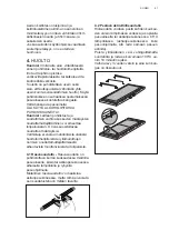 Предварительный просмотр 41 страницы Electrolux EFT6541OW User Manual