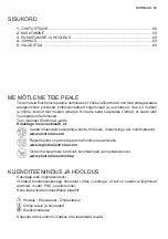 Preview for 65 page of Electrolux EFT716X User Manual