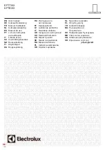 Preview for 1 page of Electrolux EFT739X User Manual