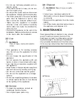 Preview for 5 page of Electrolux EFT739X User Manual