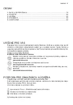 Preview for 77 page of Electrolux EFV60657OK User Manual