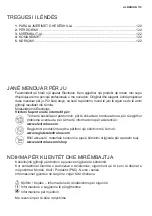 Preview for 119 page of Electrolux EFV60657OK User Manual