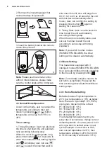 Preview for 8 page of Electrolux EG20W080 Installation And User Manual