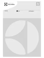 Preview for 1 page of Electrolux EGC3322 User Manual