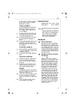 Preview for 17 page of Electrolux EGC8000 Instruction Book