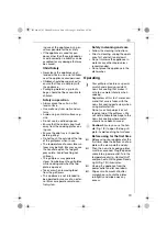 Preview for 19 page of Electrolux EGC8000 Instruction Book