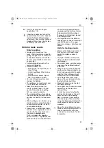 Preview for 21 page of Electrolux EGC8000 Instruction Book