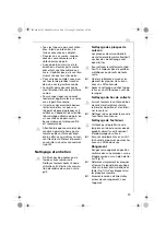 Preview for 33 page of Electrolux EGC8000 Instruction Book