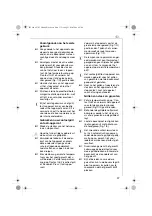 Preview for 37 page of Electrolux EGC8000 Instruction Book