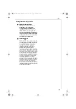 Preview for 79 page of Electrolux EGC8000 Instruction Book