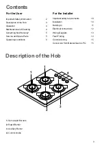 Предварительный просмотр 3 страницы Electrolux EGG 685 Instruction Manual