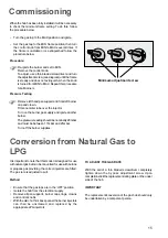 Предварительный просмотр 15 страницы Electrolux EGG 685 Instruction Manual