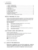 Preview for 2 page of Electrolux EGG3322NOX User Manual