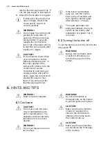 Preview for 14 page of Electrolux EGG6042NOX User Manual