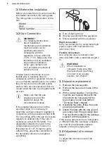 Preview for 8 page of Electrolux EGG6427K User Manual