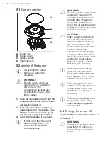 Preview for 12 page of Electrolux EGG6427K User Manual