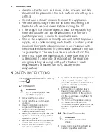 Preview for 4 page of Electrolux EGG7253 User Manual