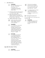 Preview for 8 page of Electrolux EGG7253 User Manual