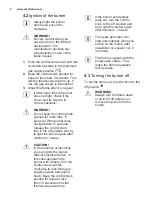 Preview for 8 page of Electrolux EGH6243 User Manual