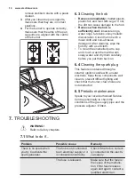 Preview for 10 page of Electrolux EGH6243 User Manual