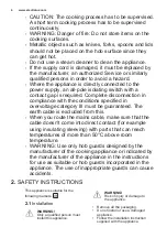 Preview for 4 page of Electrolux EGH6343 User Manual