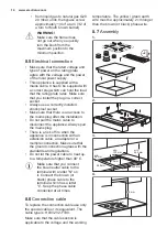 Preview for 14 page of Electrolux EGH6343 User Manual