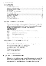 Preview for 2 page of Electrolux EGH6349 User Manual