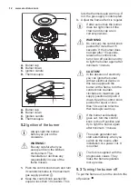 Preview for 12 page of Electrolux EGH6349BOX User Manual