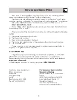 Preview for 30 page of Electrolux EGL3000X Use & Care Manual