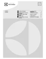 Preview for 1 page of Electrolux EGL6282 User Manual