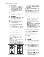 Preview for 59 page of Electrolux EGL6282 User Manual