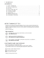 Preview for 2 page of Electrolux EGS6343 User Manual