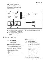 Предварительный просмотр 43 страницы Electrolux EGS6648 User Manual