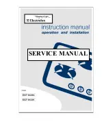 Electrolux EGT 9425K Service Manual preview