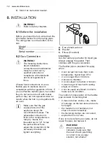 Preview for 12 page of Electrolux EGT6242NOK User Manual