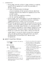 Preview for 4 page of Electrolux EGT6343 User Manual