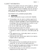 Preview for 3 page of Electrolux EGT6345 User Manual