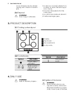 Preview for 6 page of Electrolux EGT6345 User Manual