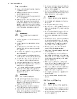 Preview for 4 page of Electrolux EGU6343 User Manual