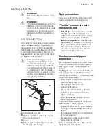 Preview for 13 page of Electrolux EGW7353 User Manual