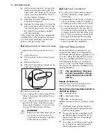 Preview for 14 page of Electrolux EGWP9353 Manual