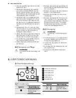 Preview for 40 page of Electrolux EGWP9353 Manual