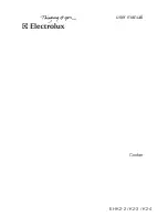 Preview for 1 page of Electrolux EH K2-2 User Manual