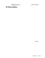 Preview for 1 page of Electrolux EH L2-3 User Manual