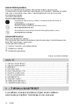 Предварительный просмотр 42 страницы Electrolux EH506BFB User Manual