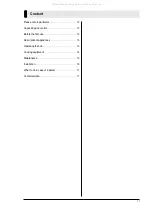 Preview for 3 page of Electrolux EHC 600 Operating And Assembly Instruction Manual