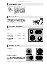 Preview for 5 page of Electrolux EHC 600 Operating And Assembly Instruction Manual