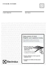 Preview for 1 page of Electrolux EHC644BE User Manual