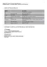 Preview for 7 page of Electrolux EHC644BE User Manual